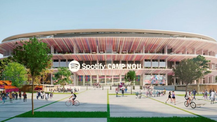 "Camp Nou" renommé "Spotify Camp Nou"