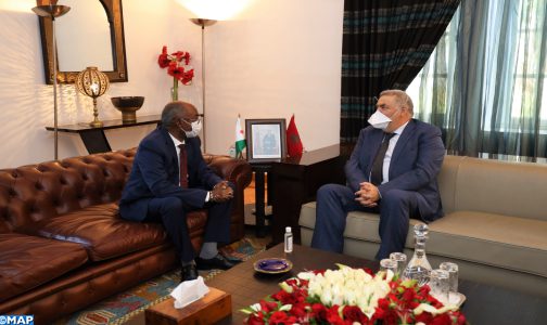 Abdelouafi Laftit reçoit le ministre djiboutien chargé de la décentralisation Abdelouafi Laftit reçoit le ministre djiboutien chargé de la décentralisation