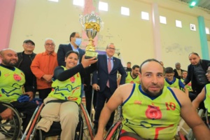 Para-basket: L'Olympic Safi remporte la Coupe du Trône