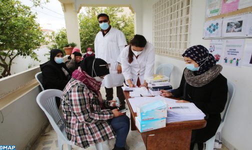 Commune Ameur / Salé : Près de 1300 bénéficiaires d’une caravane médicale