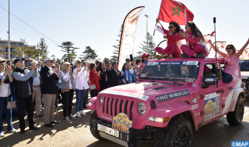 Essaouira : Arrivée des participantes au 31è Rallye "Aïcha des Gazelles"