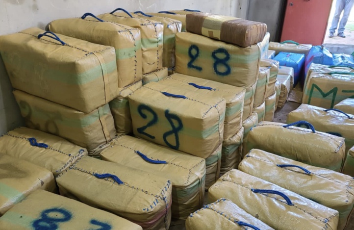 Trafic international de drogue : Près de 3 tonnes de haschich saisies à Tanger