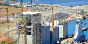 Nador West Med : 240 millions de dollars pour la mégastructure Nador West Med : 240 millions de dollars pour la mégastructure