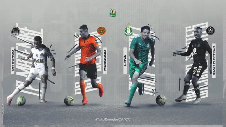 Coupe de la CAF/ Quarts de finales : Al Ahli Tripoli, Orlando Pirates, TP Mazembé et Renaissance Sportive de Berkane demi-finalistes
