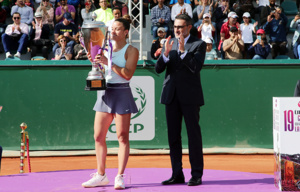 La Grecque Maria Sakkari qui a remporté la 19ème édition.