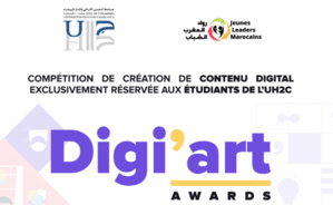 Université hassan ll / casablanca : digi’art awards : pour une jeunesse artistique, connectée et citoyenne