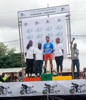 Tour international cycliste du Bénin: Adil Al-Arbaoui remporte le Grand Prix de Cotonou 2022, Achraf Ed-Doghmy 3ème