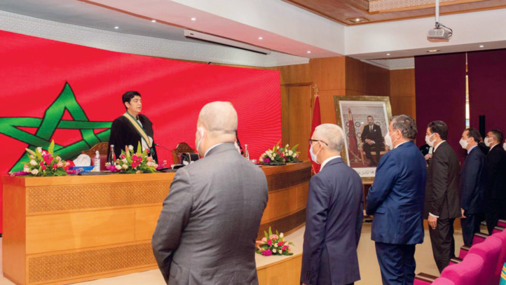 Audience solennelle consacrée à l’installation des responsables des juridictions financières. Audience solennelle consacrée à l’installation des responsables des juridictions financières.
