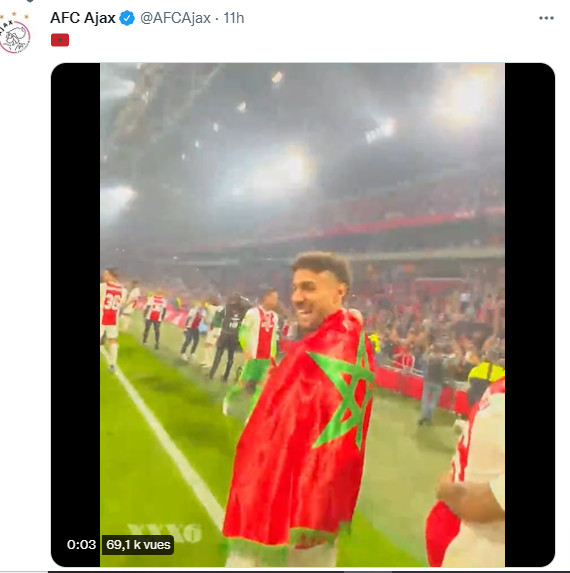 Foot européen : L’Ajax de Mazraoui champion des Pays Bas Foot européen : L’Ajax de Mazraoui champion des Pays Bas
