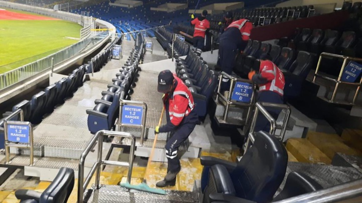 Demi-finale de la Ligue des champions Wydad-Petro : Le Complexe sportif Mohammed V se refait ‘’une beauté’’ provisoire ! Demi-finale de la Ligue des champions Wydad-Petro : Le Complexe sportif Mohammed V se refait ‘’une beauté’’ provisoire !