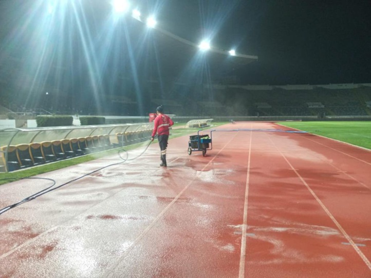 Demi-finale de la Ligue des champions Wydad-Petro : Le Complexe sportif Mohammed V se refait ‘’une beauté’’ provisoire ! Demi-finale de la Ligue des champions Wydad-Petro : Le Complexe sportif Mohammed V se refait ‘’une beauté’’ provisoire !