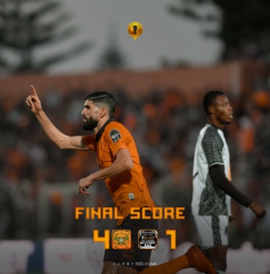 Demi-finale de la Coupe de la CAF / RSB-TP Mazembe (4-1) : La Renaissance Sportive de Berkane en finale grâce à une fin du match explosive