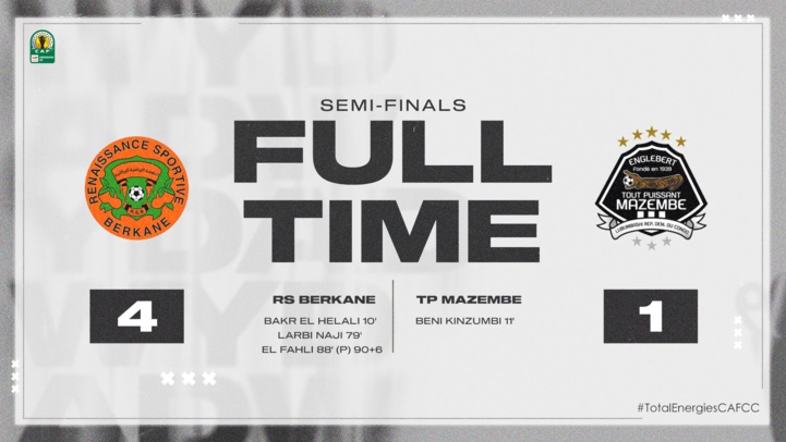 Qualification de la RSB : La Renaissance Sportive félicitée par la FRMF Qualification de la RSB : La Renaissance Sportive félicitée par la FRMF