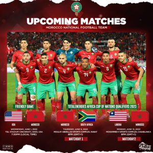 Equipe nationale : Le programme en  juin prochain