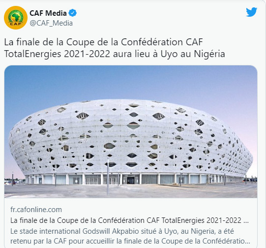 Coupe de la Confédération : Le Zambien Janny Zikazwe désigné arbitre de la finale, des Egyptiens à la VAR Coupe de la Confédération : Le Zambien Janny Zikazwe désigné arbitre de la finale, des Egyptiens à la VAR