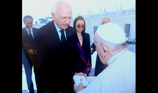 SS Le Pape François chante les louanges du leadership spirituel de SM le Roi Mohammed VI