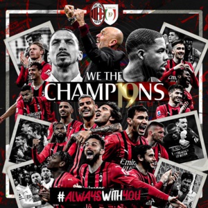Championnat d’Italie : L’AC Milan vainqueur  du Scudetto 2021-2022