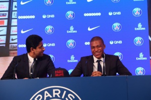PSG : Point de presse Al Khelaifi-Mbappé PSG : Point de presse Al Khelaifi-Mbappé