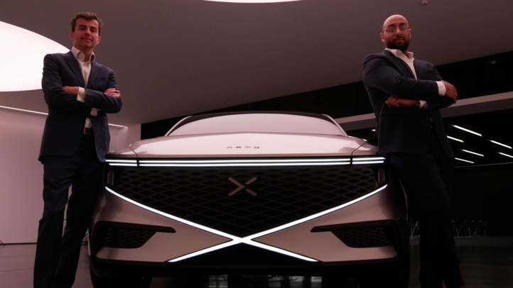 NamX est une jeune marque fondée par le franco-marocain Faouzi Annajah (à droite) et Paolo Pininfarina, Chairman de Pininfarina (à gauche).