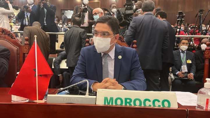 Nasser Bourita représente SM le Roi aux deux sommets extraordinaires de l'UA à Malabo Nasser Bourita représente SM le Roi aux deux sommets extraordinaires de l'UA à Malabo