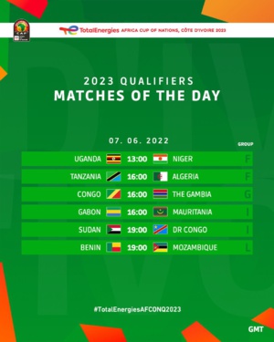 Eliminatoires CAN 2023 / 2e journée : Des matches décisifs ce mercredi
