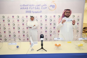 Coupe arabe de Futsal : Le Maroc dans le groupe "A" Coupe arabe de Futsal : Le Maroc dans le groupe "A"