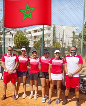 Nos filles en finale après leur victoire sur les Algériennes.