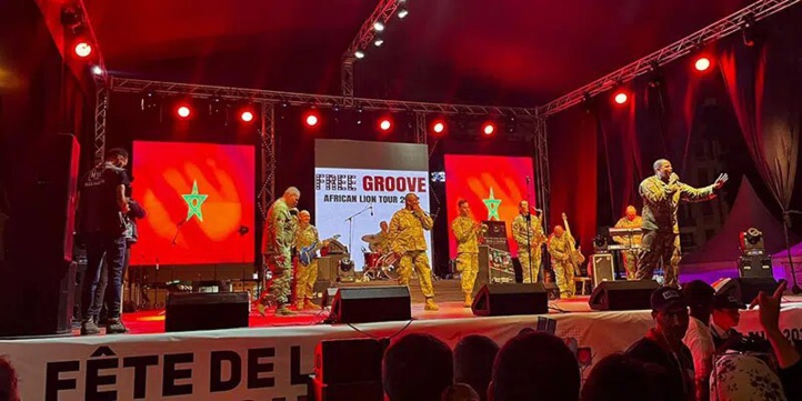 Le groupe musical de l'Armée américaine en tournée au Maroc Le groupe musical de l'Armée américaine en tournée au Maroc