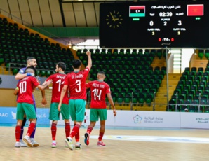 Futsal / Coupe Arabe 2022 : Le Maroc demi-finaliste après un match titanesque face au gardien de but libyen Futsal / Coupe Arabe 2022 : Le Maroc demi-finaliste après un match titanesque face au gardien de but libyen