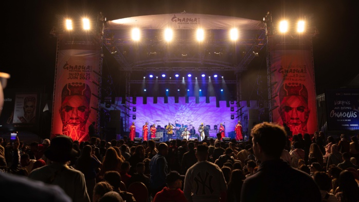 Quatre étapes, 30 concerts, 150 artistes, 120.000 festivaliers… Gnaoua Festival réussit sa tournée Quatre étapes, 30 concerts, 150 artistes, 120.000 festivaliers… Gnaoua Festival réussit sa tournée