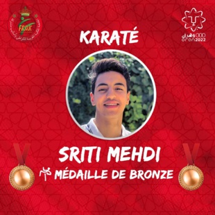 Jeux méditerranéens (Oran-2022) : Trois médailles de bronze pour les karatékas marocains Jeux méditerranéens (Oran-2022) : Trois médailles de bronze pour les karatékas marocains