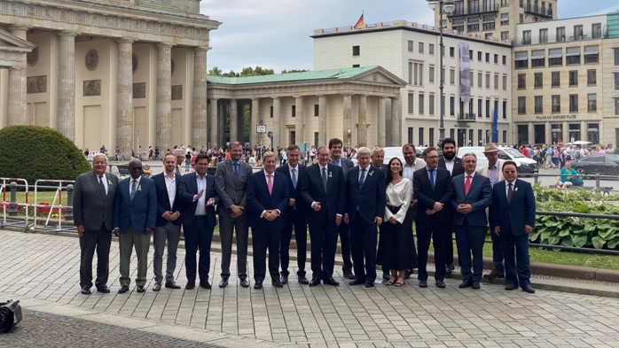 Rahhal Makkaoui élu vice-président et membre du Bureau exécutif de l'Union Démocratique Internationale Rahhal Makkaoui élu vice-président et membre du Bureau exécutif de l'Union Démocratique Internationale