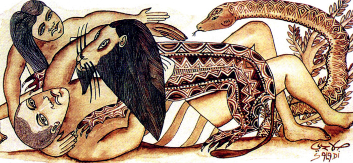 OEuvre de Abbès Saladi. OEuvre de Abbès Saladi.