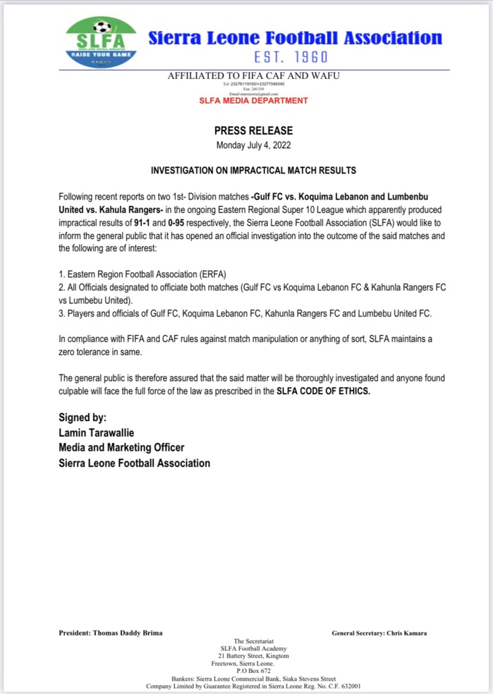 Football-Incroyable mais vrai : En deux matches officiels, 91 à 1 et 95 à 0 ! Football-Incroyable mais vrai : En deux matches officiels, 91 à 1 et 95 à 0 !