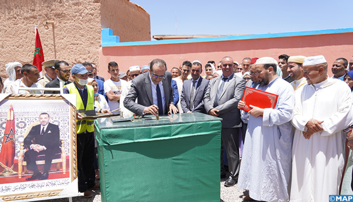 Zagora : Lancement et inauguration de projets de développement Zagora : Lancement et inauguration de projets de développement