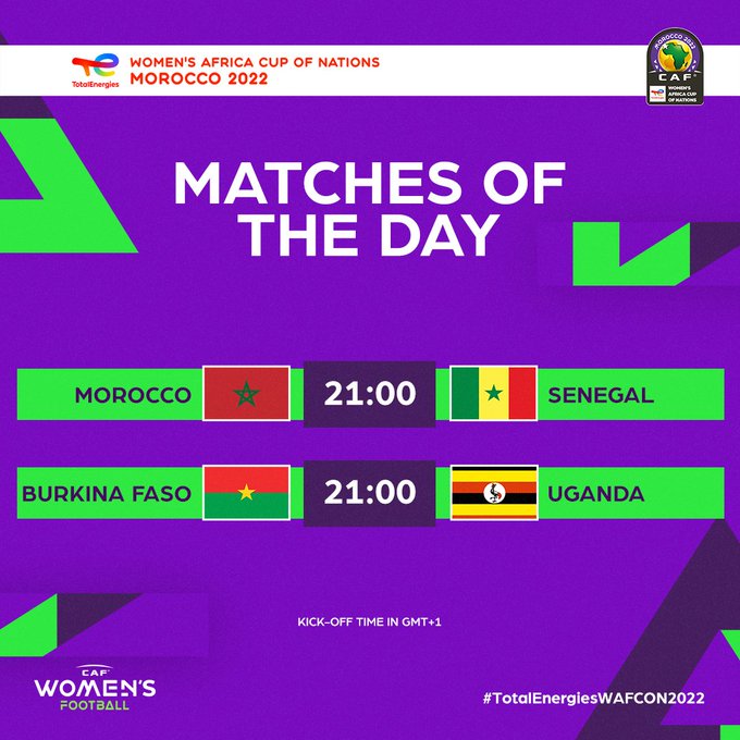 CAN féminine : Ce soir à 21h00, le Maroc face au Sénégal pour la suprématie du groupe "A" CAN féminine : Ce soir à 21h00, le Maroc face au Sénégal pour la suprématie du groupe "A"