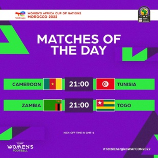 CAN féminine : Ce samedi, 2 matches dont l’issue désignera le prochain adversaire du Maroc en quart CAN féminine : Ce samedi, 2 matches dont l’issue désignera le prochain adversaire du Maroc en quart