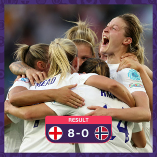 Euro Féminin 2022 : Face à la Norvège, l’Angleterre signe un carton historique!
