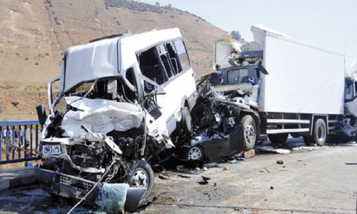 Circulation routière : 1.723 accidents de la route en une semaine