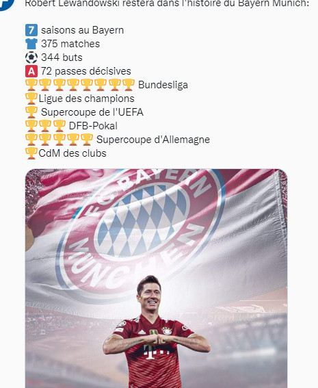 Transfert : Robert Lewandowski rejoint le Barça