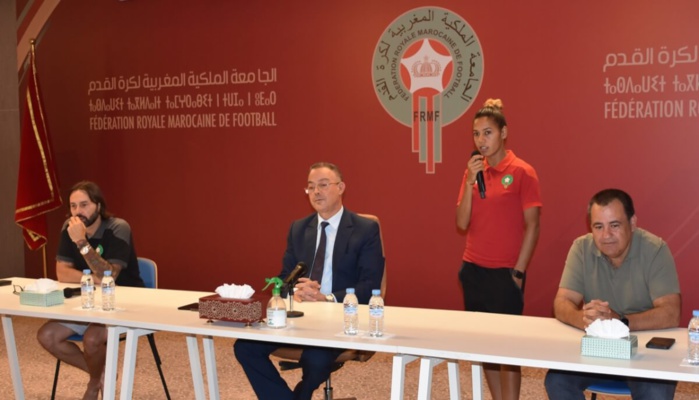 Equipe nationale féminine : Le patron de la FRMF chez les Lionnes de l’Atlas