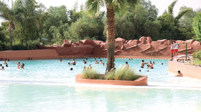 Marrakech / Canicule : Les piscines et les parcs aquatiques pris d’assaut Marrakech / Canicule : Les piscines et les parcs aquatiques pris d’assaut