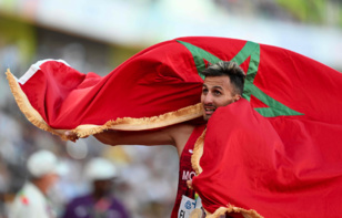 Mondiaux d'athlétisme: Soufiane El Bakkali champion du monde du 3.000 m steeple Mondiaux d'athlétisme: Soufiane El Bakkali champion du monde du 3.000 m steeple