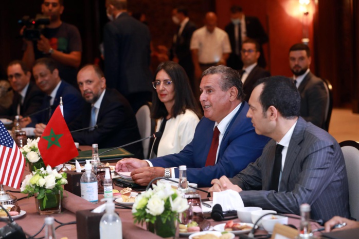 Akhannouch tire profit du Sommet des affaires USA-Afrique pour attirer les investisseurs Akhannouch tire profit du Sommet des affaires USA-Afrique pour attirer les investisseurs