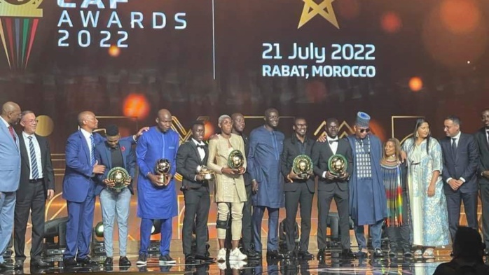 CAF : Les Awards-2022 en images