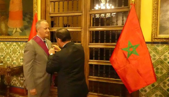 L'ambassadeur du Maroc à Lima décoré par le Congrès péruvien
