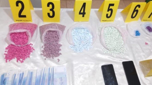 Salé :Saisie de 1310 comprimés hallucinogènes Salé :Saisie de 1310 comprimés hallucinogènes