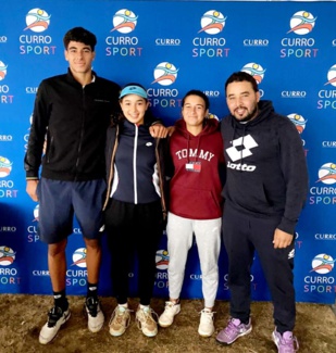 El Amine, Ennaciri, El Allami et son frère-coach Omar.