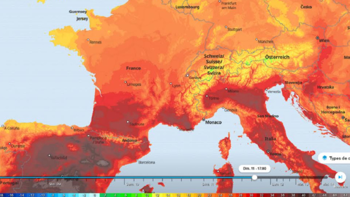 Changement climatique : L'Europe se réchauffe 4 fois plus vite Changement climatique : L'Europe se réchauffe 4 fois plus vite