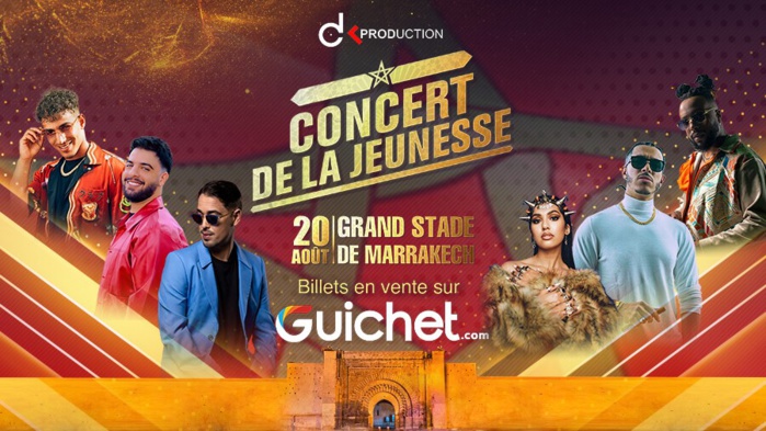 Marrakech : DK PROD AGENCY annonce le report du concert de la jeunesse